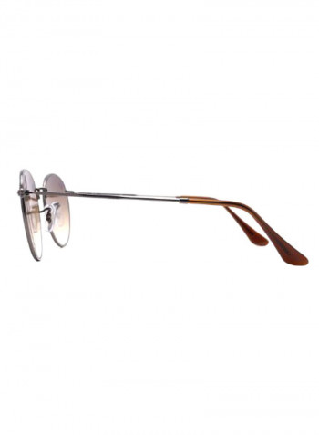 Classic Round Sunglasses - Lens Size: 53 mm