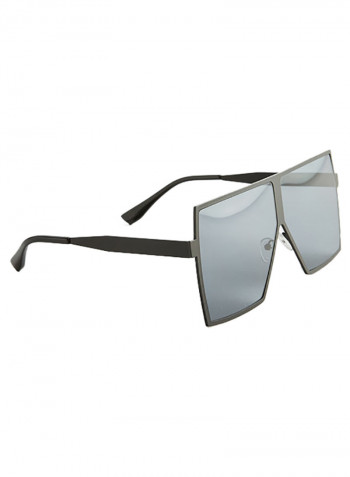 Women's MILANO in Black Wazna Square Sunglasses