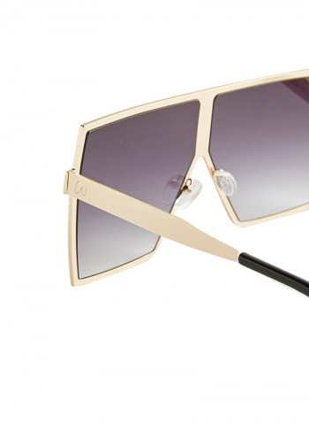 Women's MILANO in RosePink Black Lens Wazna Square Sunglasses