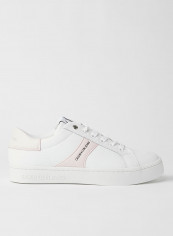 Faux Leather Sneakers Bright White/Pearly Pink reviews Faux Leather Sneakers Bright White/Pearly Pink