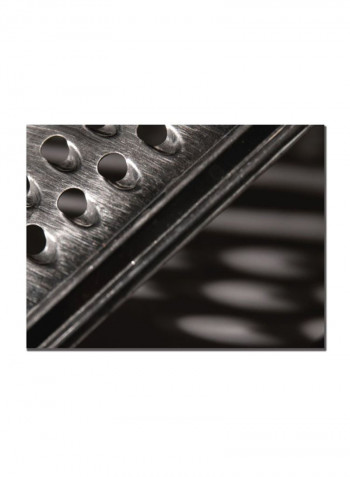 Grater Canvas Wall Art Black 26 x 32inch