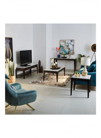 Peyton Sofa Table Brown