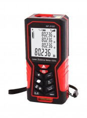 Portable Laser Distance Meter Red/Black 16centimeter