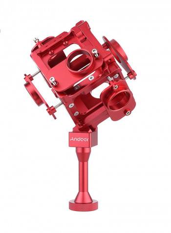 Square Bracket Cage Monopod Red