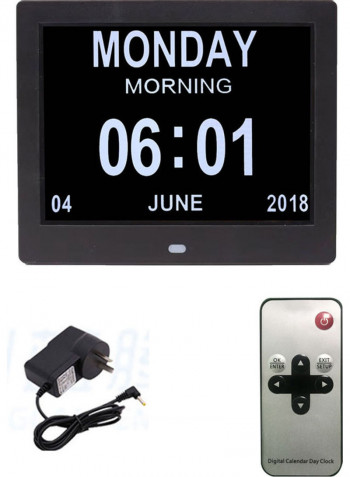 Digital Photo Frame Advertising Video Player Black