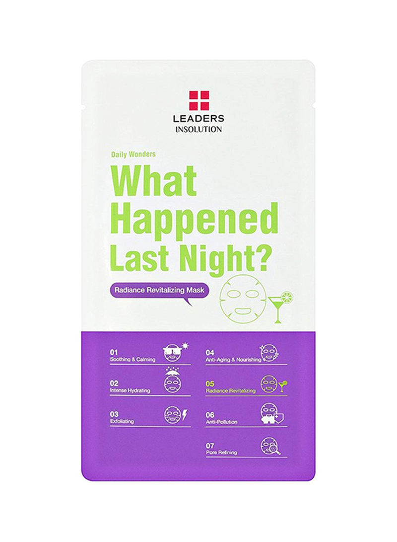 Daily Wonders What Happened Last Night Mask, Pack Of 10