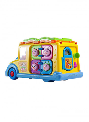 Educational Interactive School Bus Toy