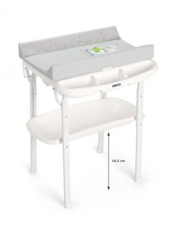 Aqua Changing Table