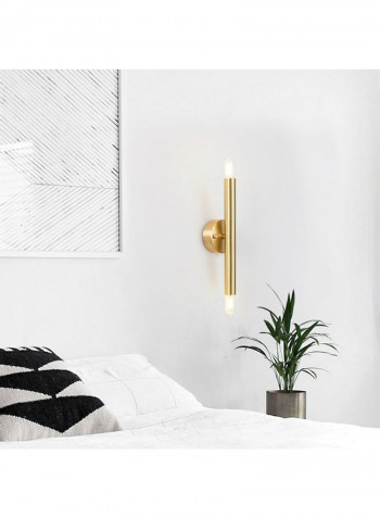 Copper Wall Light Gold/White