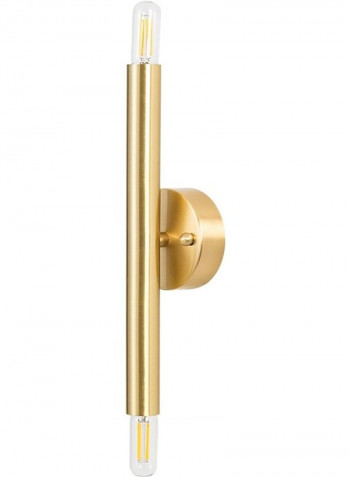Pure Copper Double Heads  E14 LED Wall Light Gold
