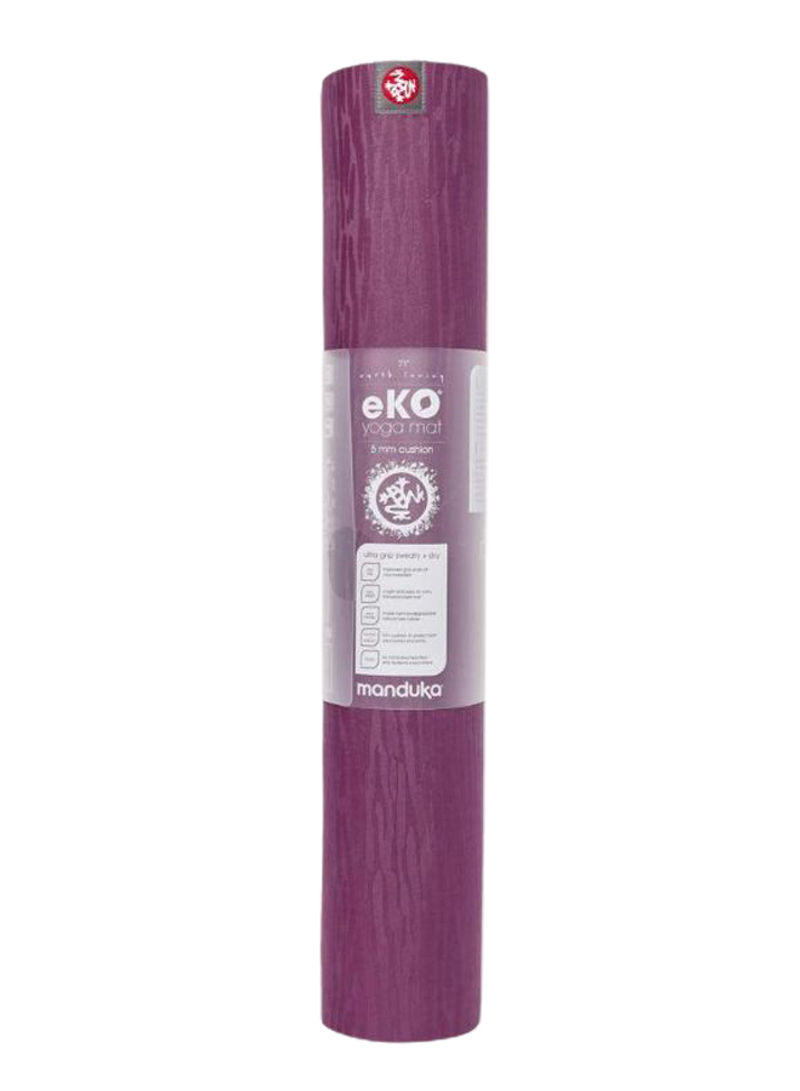 EKO Non-Slip Yoga Mat Purple 12 cm
