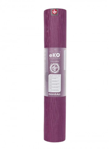 EKO Non-Slip Yoga Mat Purple 12 cm