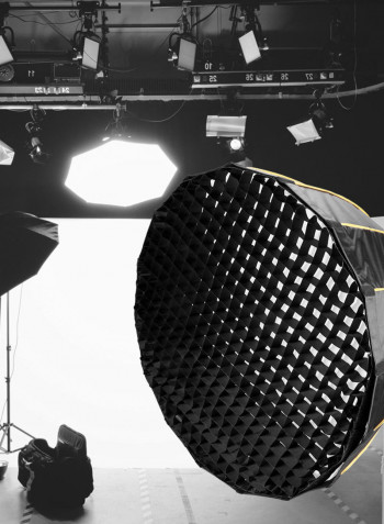 LED Quick Set-up Folding Umbrella Soft Box For Aputure 120D II Bowens Mount Flash Light 120cm Black