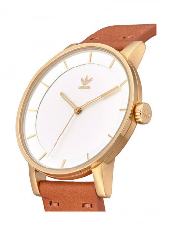 Leather Analog Watch Z08-2548-00