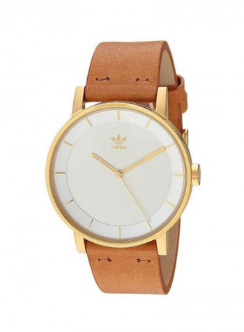 Leather Analog Watch Z08-2548-00