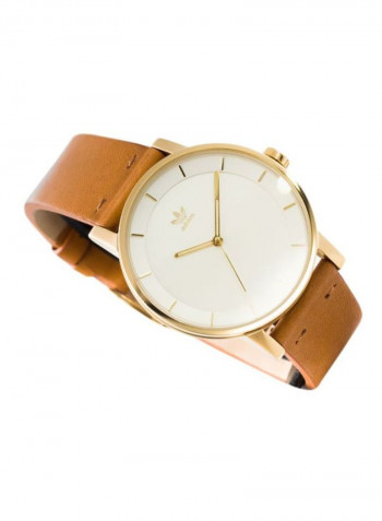 Leather Analog Watch Z08-2548-00