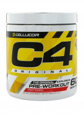 C4 Original Explosive Pre-Workout - Fruit Punch - 60 Servings