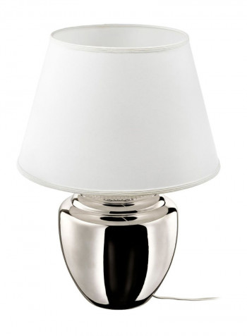 Table Lamp White/Silver 42centimeter