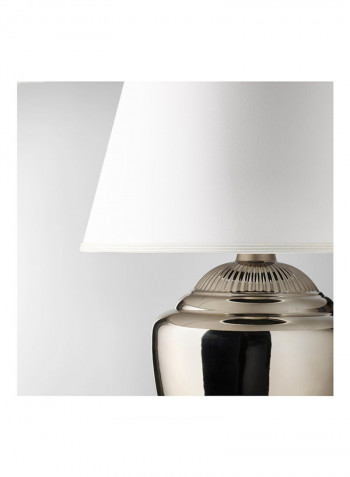Table Lamp White/Silver 42centimeter