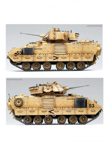 M2A2 Bradley Iraq 2003 Tank Scaled Model Vehicle 2018-01-26-1179