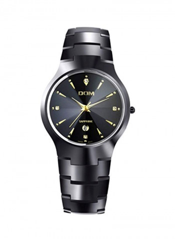 Men's Tungsten Carbide Analog Watch