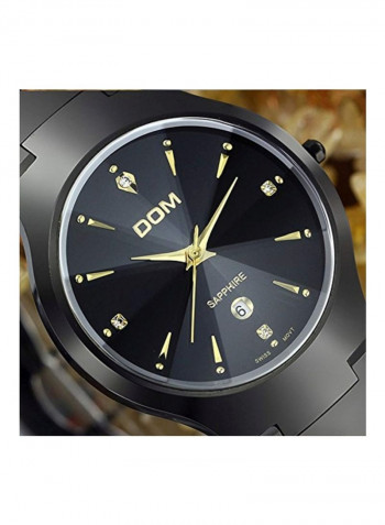 Men's Tungsten Carbide Analog Watch