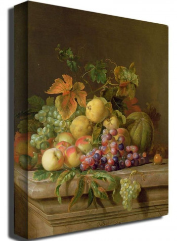 A Fruit Still Life Canvas Wall Art Multicolour 24 x 32inch