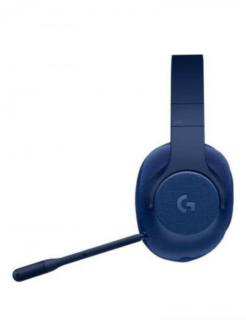G433 7.1 Wired Surround Gaming Headset For PS4 /PS5 /XOne /XSeries /Nswitch /PC/ Mobile/ VR أزرق