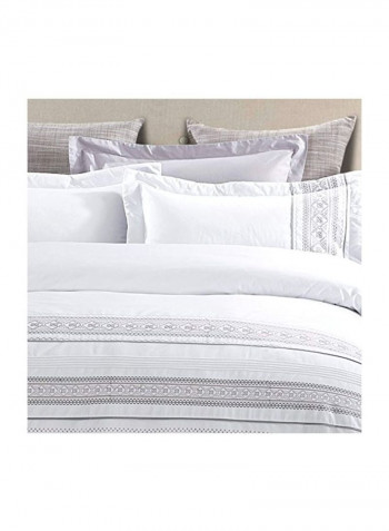 3-Piece Cotton Duvet Cover Set Burlington King/California King