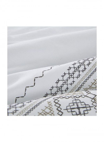 3-Piece Cotton Duvet Cover Set Burlington King/California King