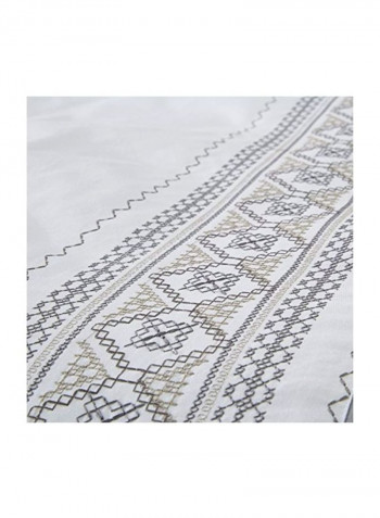 3-Piece Cotton Duvet Cover Set Burlington King/California King