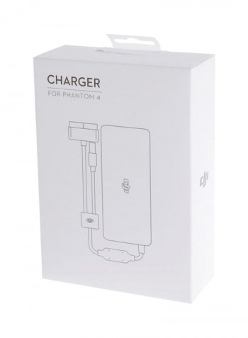 Phantom 4 Series Battery Charger White