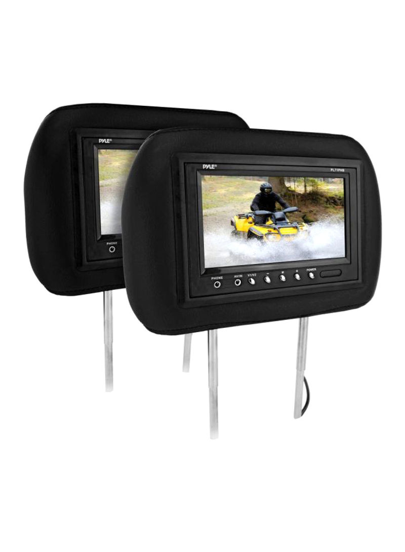 2-Piece Adjustable Car Mount Multimedia Entertainment Display Screens