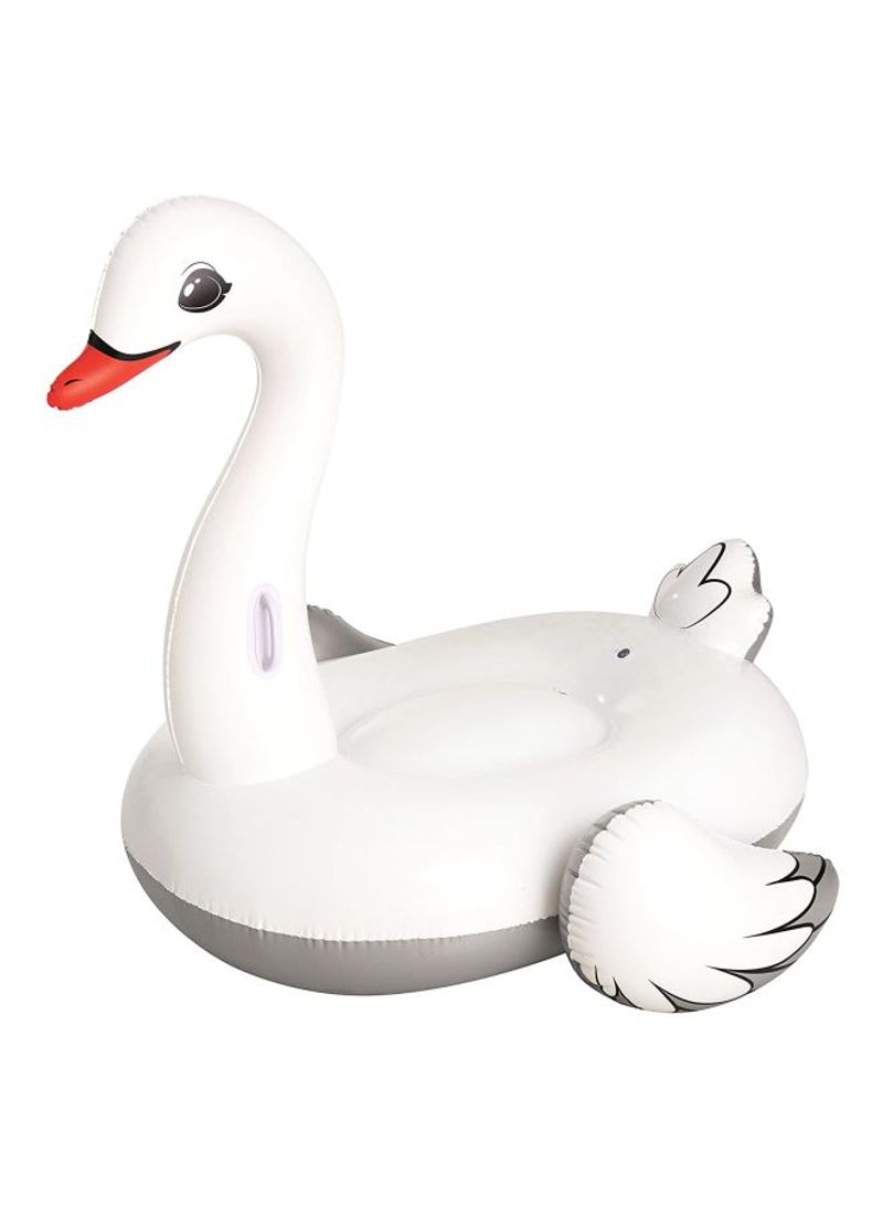 Inflatable Swan Ride-On Pool Float 41111 196x174centimeter