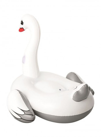 Inflatable Swan Ride-On Pool Float 41111 196x174centimeter