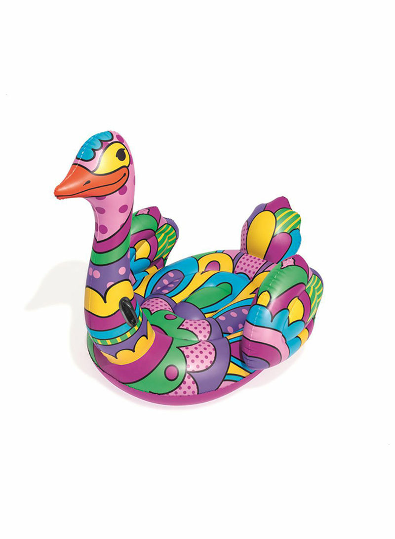 Ostrich-Shaped Inflatable Ride-On Float 190x166cm