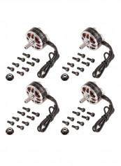 4-Piece GR2306 2450KV Brushless Motor 12x11x5centimeter