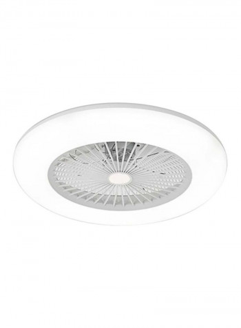 LED Ceiling Light With Fan White 55x20centimeter