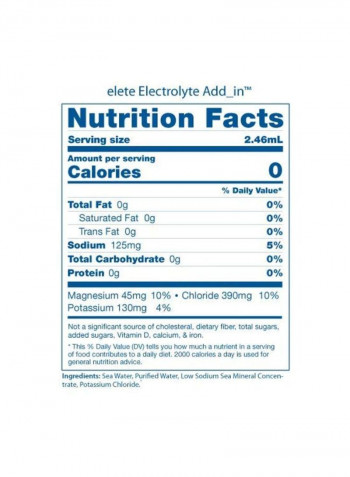 Pack Of 12 Electrolyte Add-In Dietary Supplement