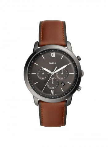 Men's Leather Analog Wrist Watch FS5512