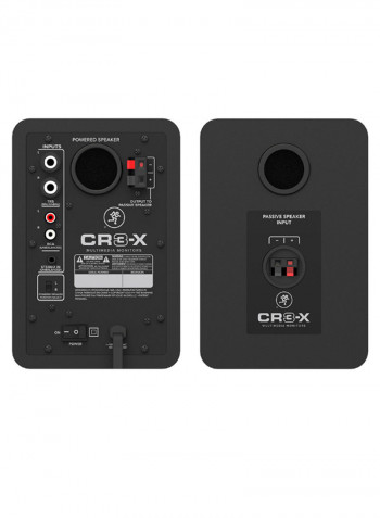 2-Piece Multimedia Speaker Set CR3-X Black