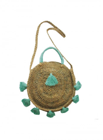 Coco At The Beach Tote Bag Brown/Blue