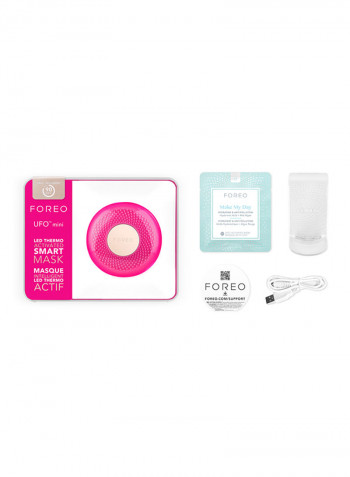 UFO Mini Smart Mask Treatment Device Fuchsia 3.6cm