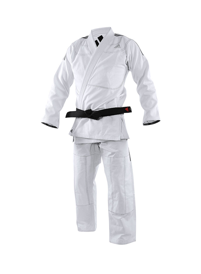 Contest 2.0 Brazilian Jiu-Jitsu Uniform - White/Black, A1 A1