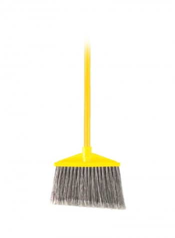 Angle Broom Yellow/Grey 46.87inch