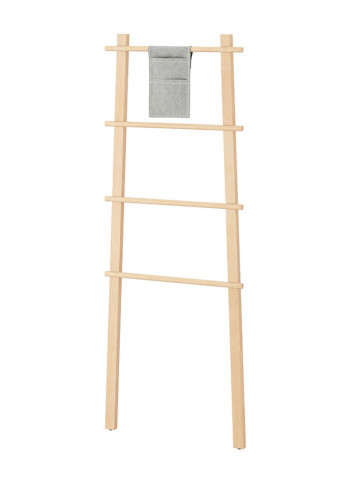 Birch Towel Stand Organiser Brown 57 x 150centimeter