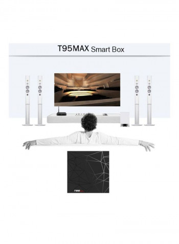 T95 Max 6K Android TV Box XD4823106 Black