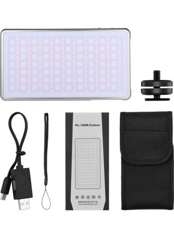 LED Video Light for Photography Black/White