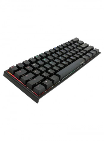 Mini RGB Gaming Mechanical Keyboard أسود