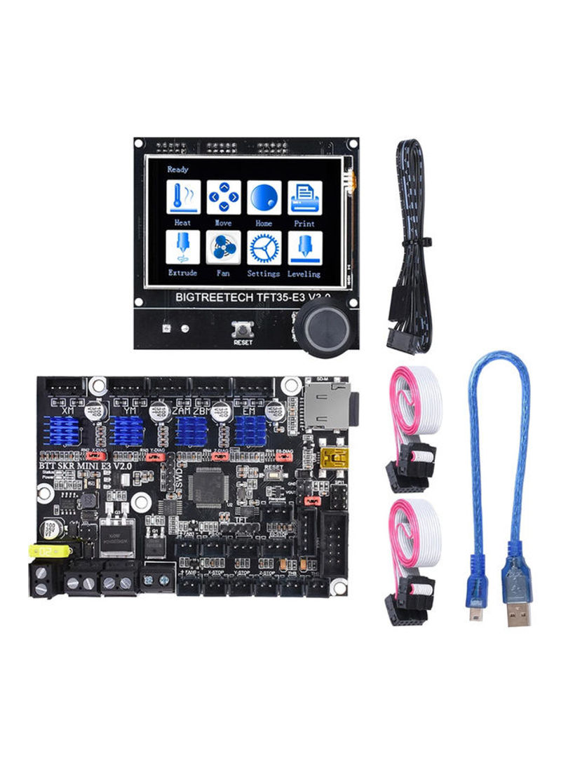 32-Bit Control Board Motherboard And Touch Screen Display Kit Black